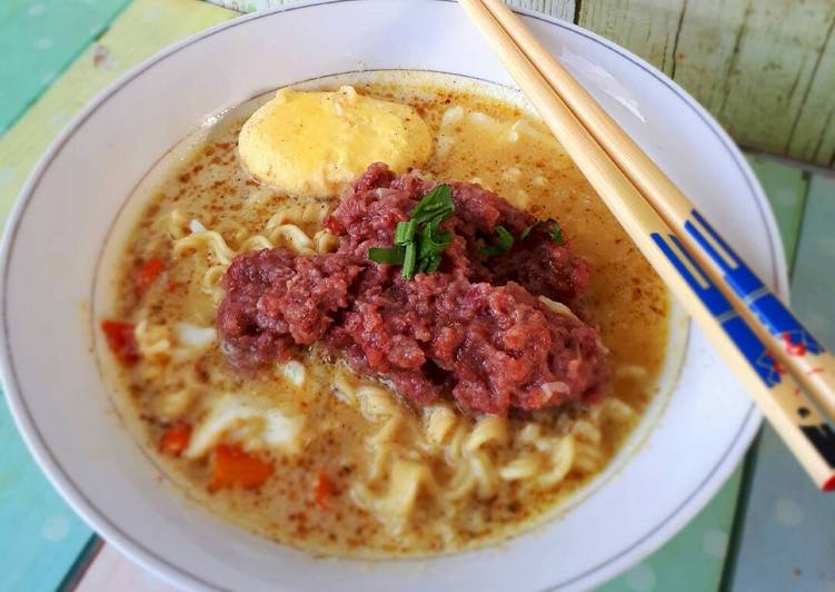 gambar untuk resep makanan Internet (Indomie Telur Kornet)