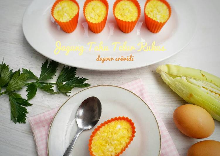 gambar untuk cara membuat Jagung tahu telur kukus #indonesiamemasak