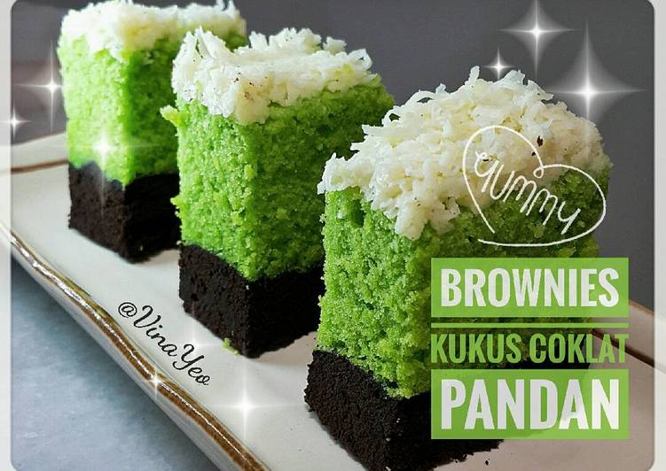 Resep Brownies Kukus Coklat Pandan 🍫🌿 oleh VinaY89 Cookpad Resep Brownies Kukus Coklat Pandan 🍫🌿 oleh VinaY89 Cookpad