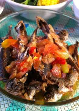 Ikan Selar Goreng Asam Manis