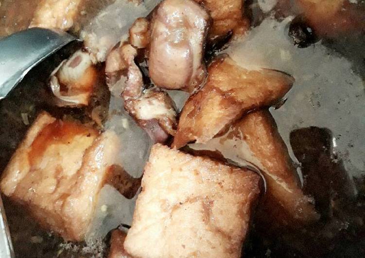 resep Semur Ati Ampela Tahu