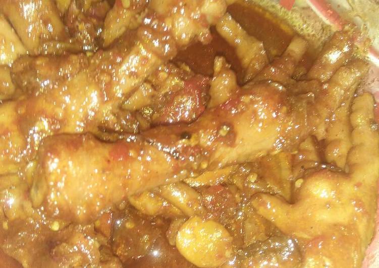 Resep Ceker ayam sambalado oleh Rara - Cookpad