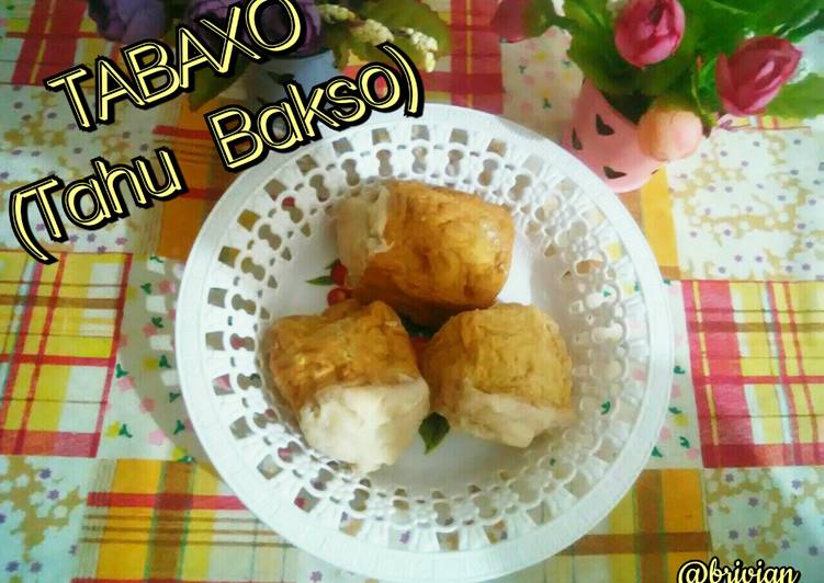 gambar untuk resep TABAXO (Tahu Bakso) #ketofriendly #ketofy #debm