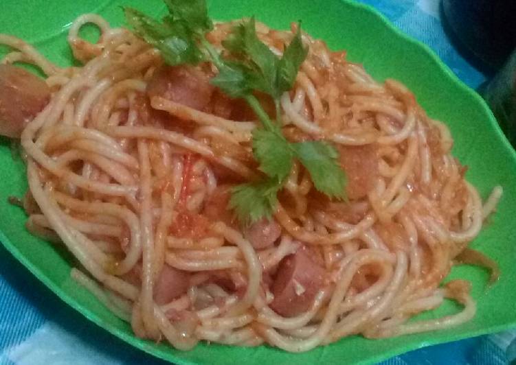 Spaghetti tanpa oregano