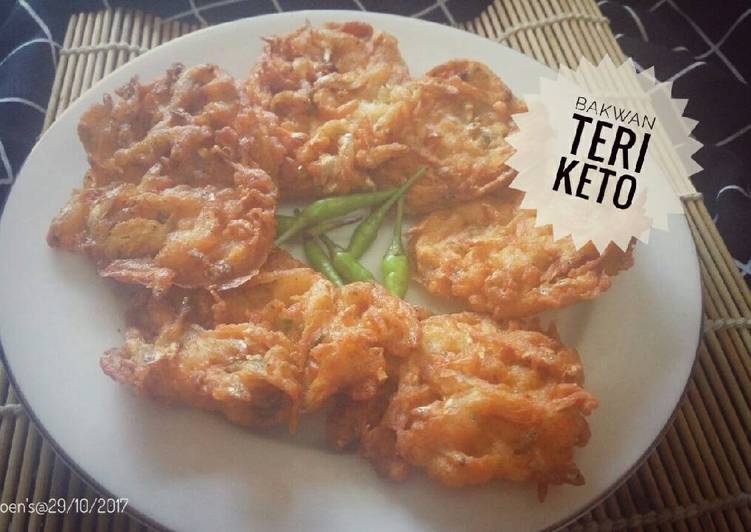 gambar untuk cara membuat Bakwan Teri keto #ketopad_cp_recook