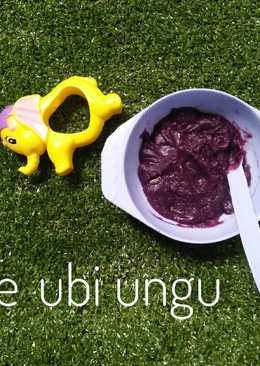 MPASI puree ubi ungu