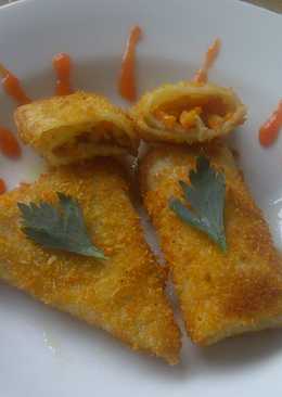 Risoles isi jamur dan sayur/ risolle vegetable mushrom
