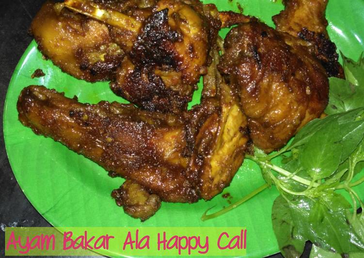 gambar untuk resep makanan Ayam Bakar Ala Happy Call