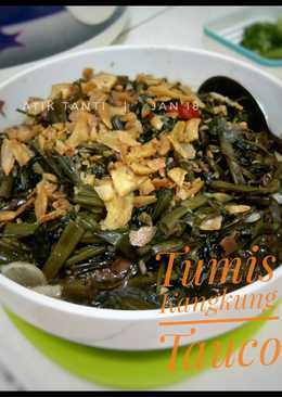 Tumis kangkung tauco