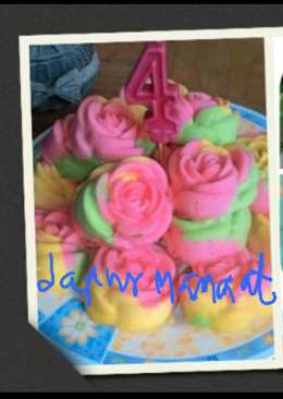 Bolkus Mawar Pelangi #beranibaking