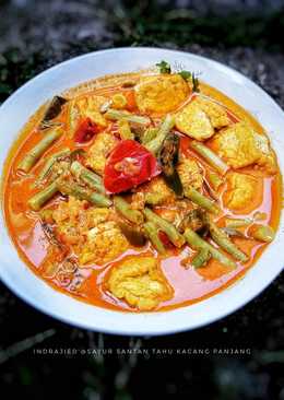 Sayur Santan Tahu Kacang Panjang