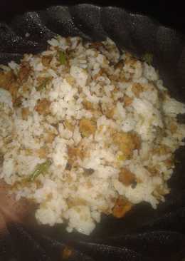Nasi tutug oncom dgn ikan tongkol