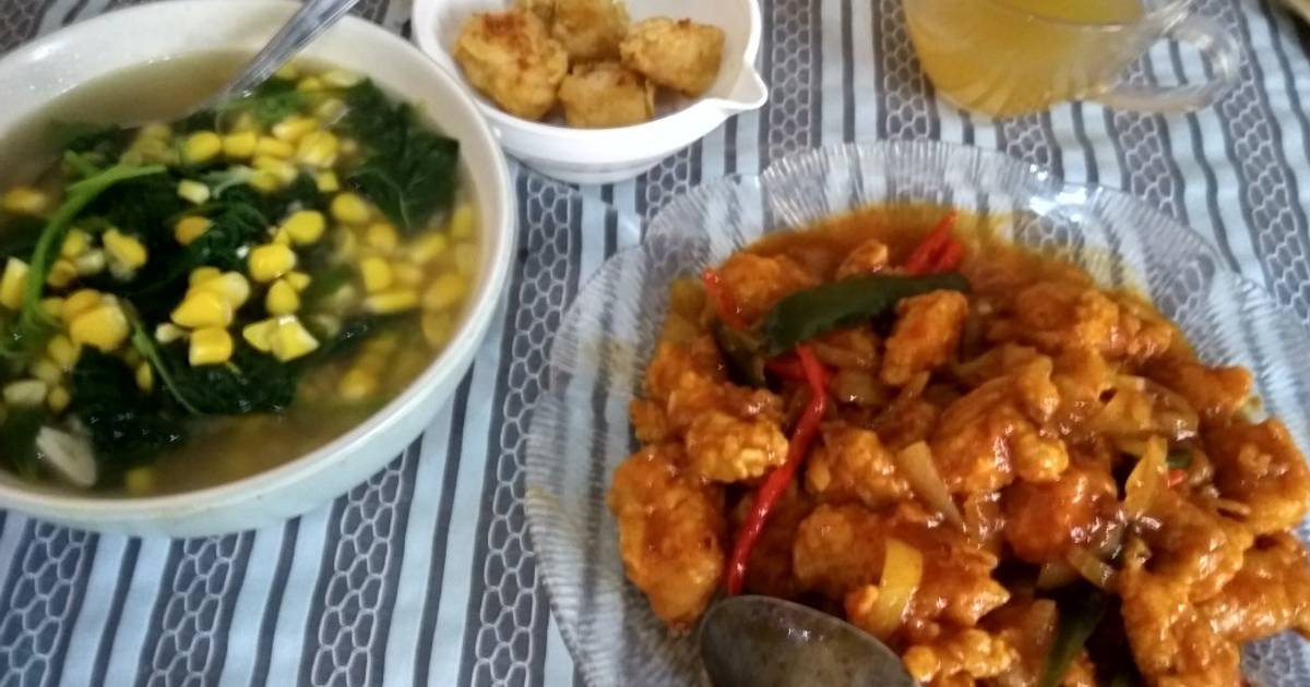 Resep Ayam Dada Fillet Asam Manis - Persoalan c