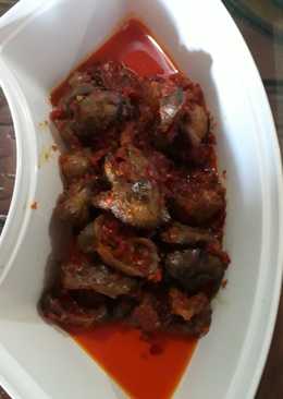 Balado hati ampela ayam#bikin ramadhan berkesan