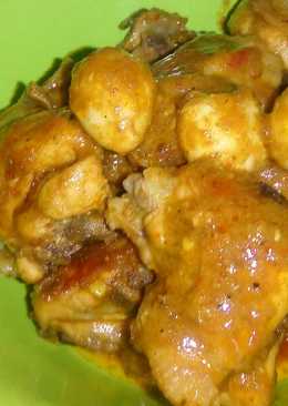 Rendang Ayam Telor Puyuh Mudah
