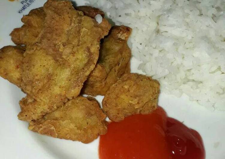 resep lengkap untuk Chicken Karage Simple