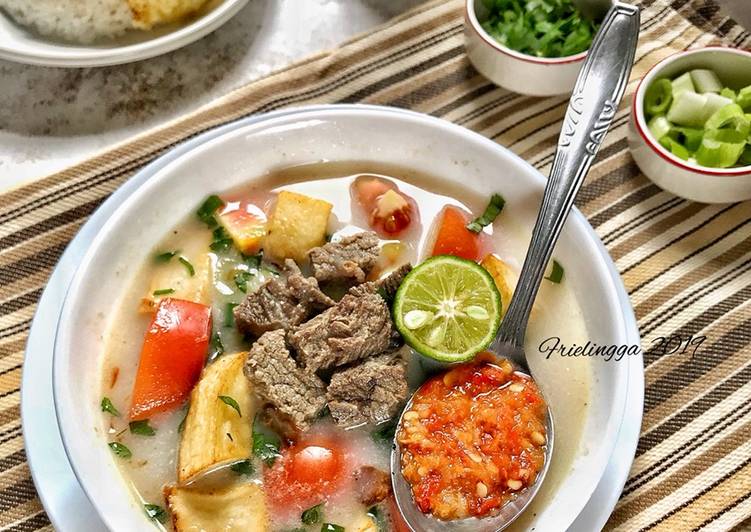 Resep Soto Betawi, Kuah Susu Oleh Frielingga Sit - Resep Nusantara Enak