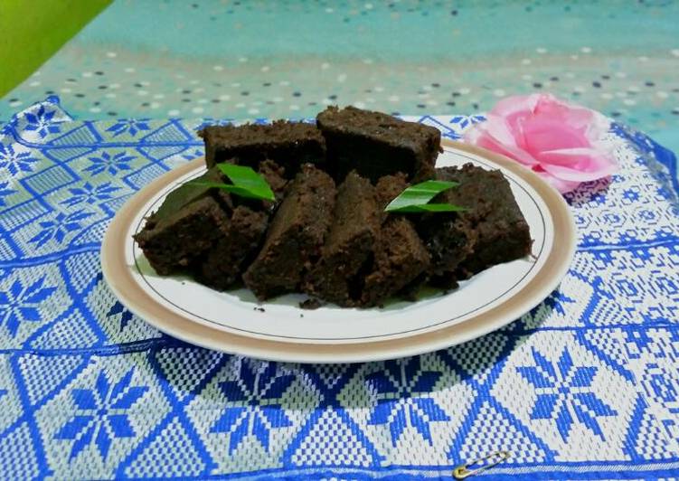 gambar untuk resep makanan Brownies Pisang Kukus Lembut (tanpa mixer)