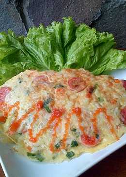 OMELETTE NASI Sarapan/Bekal Anak