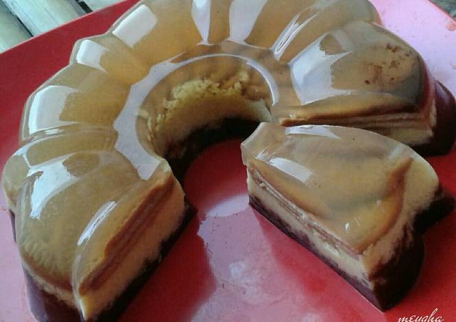  Resep  Puding  marie regal  tiga lapis  simple oleh Meygha 