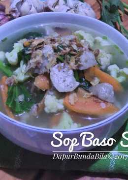 Sop Baso Sayur (#pr_recookmasakanberkuah)