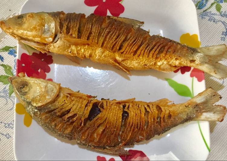 gambar untuk resep makanan Bandeng Goreng Akordeon