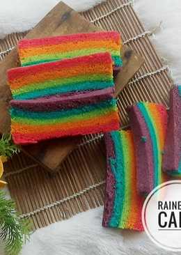 Rainbow Cake kukus