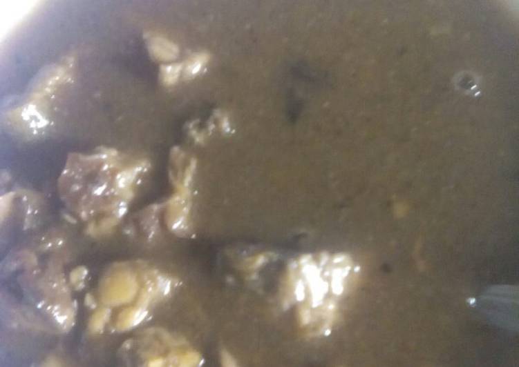 Semur hati ayam bumbu swike recipe main photo