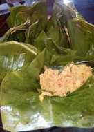 Bothok udang tempe