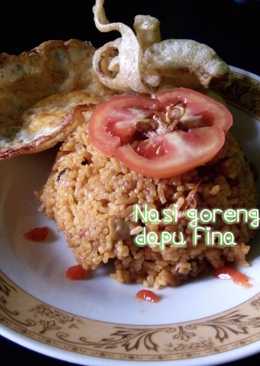 Nasi goreng bakso favorit paksu