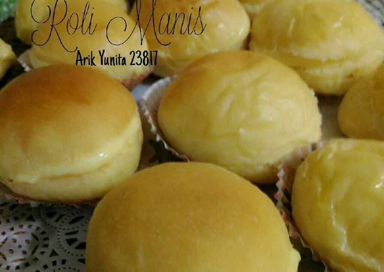 Resep Roti manis vla vanila Karya Arik Yunita (Paon RaRe)