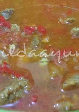 Daging Sapi Kuah Asam Pedas