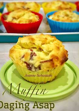 Muffin Daging Asap