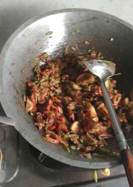 Cumi kering pedas ala kadar