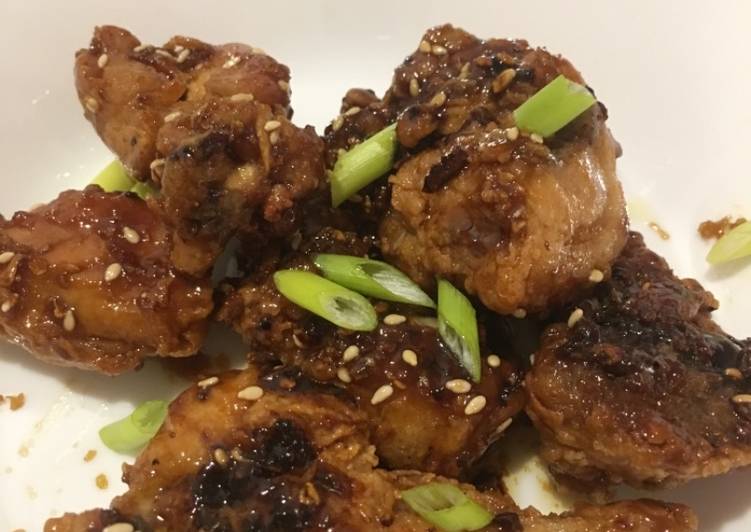 gambar untuk resep makanan Honey butter chicken (ayam goreng madu)