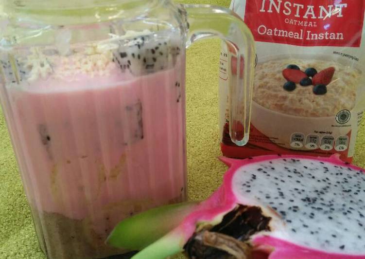 resep lengkap untuk Banana cinnamon overnight oat