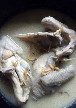 Opor ayam putih