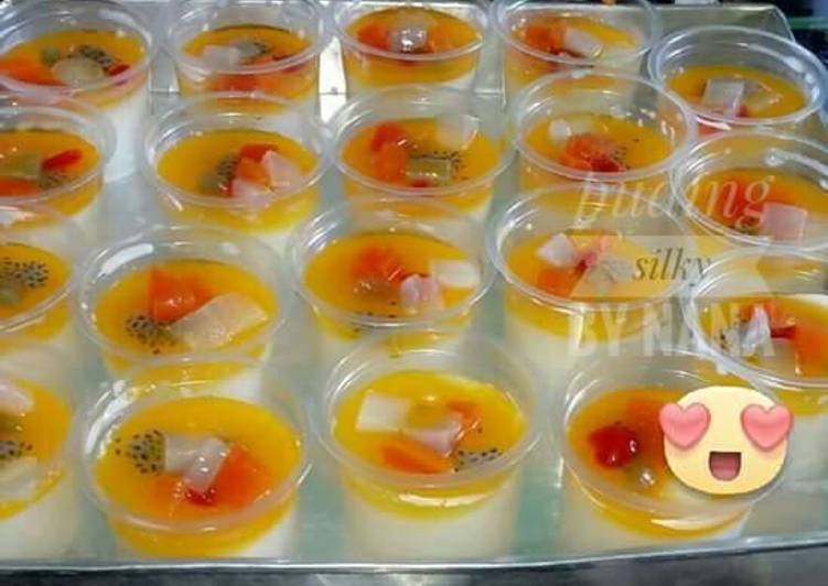 gambar untuk resep Puding Silky