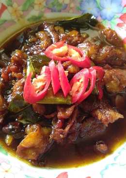 Daging sapi masak kecap pedas