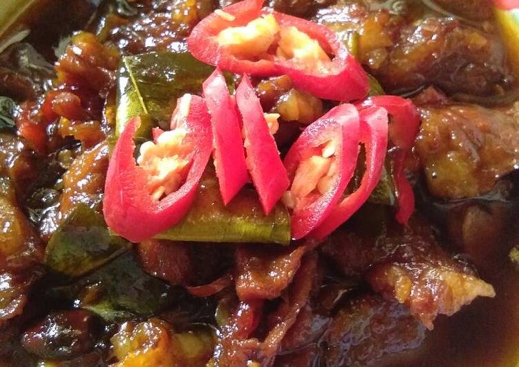 resep Daging sapi masak kecap pedas