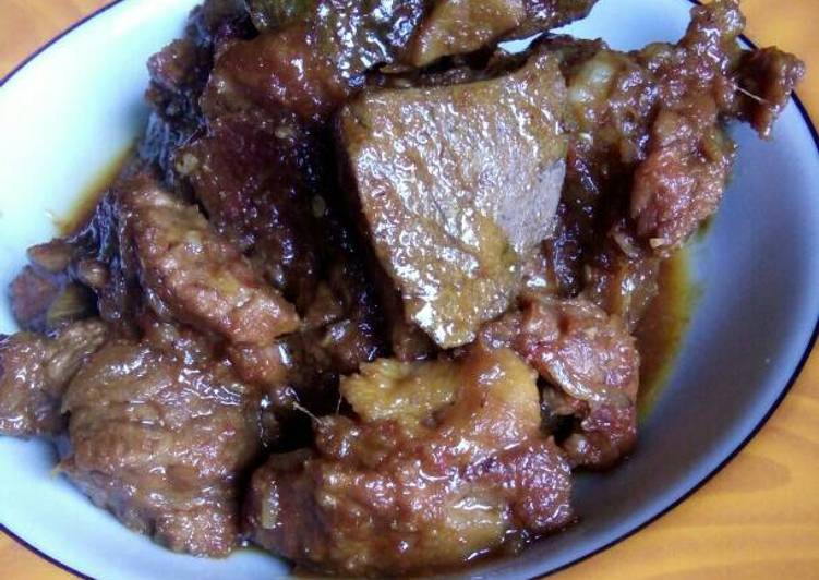 resep Semur Pedas #keto