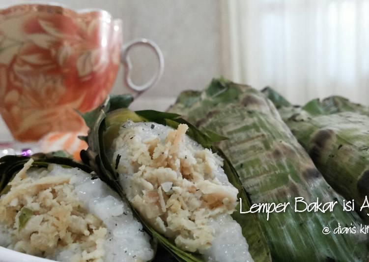 Resep Lemper Bakar Gurih Isi Ayam Dari  dian's kitchen 