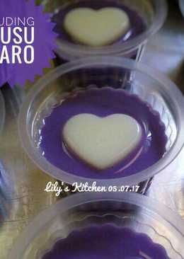 Puding Susu Taro