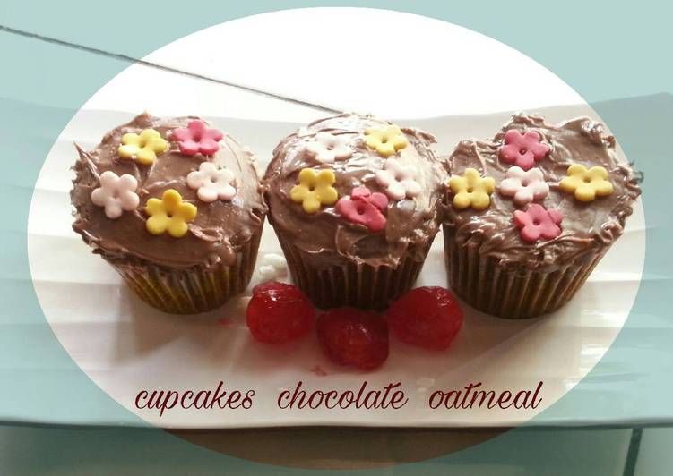 gambar untuk resep Cupcakes chocolate oatmeal