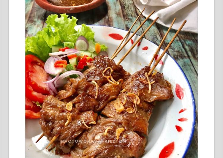 resep masakan Sate jamur tiram #pr_dibumbukacangin