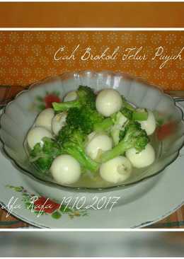 Telur Puyuh Cah Brokoli (Menu Anak)