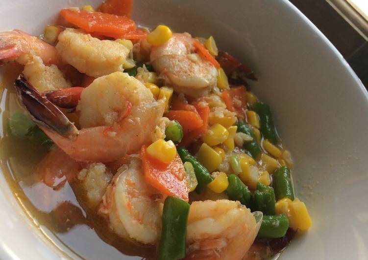 Resep Tumis Sayur Udang By upik maharani