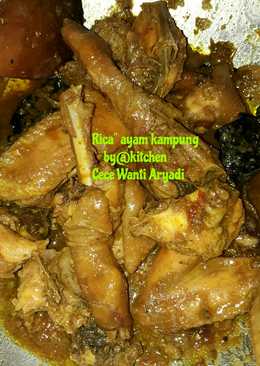 Rica" ayam kampung (jago)