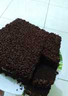 Brownies kukus coklat sederhana lembut tekstur basah