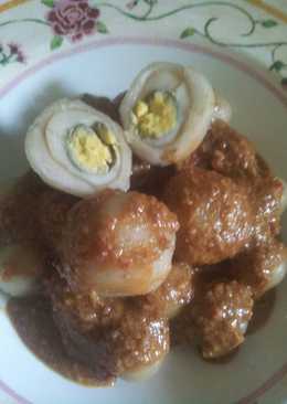 Cilok isi telur puyuh